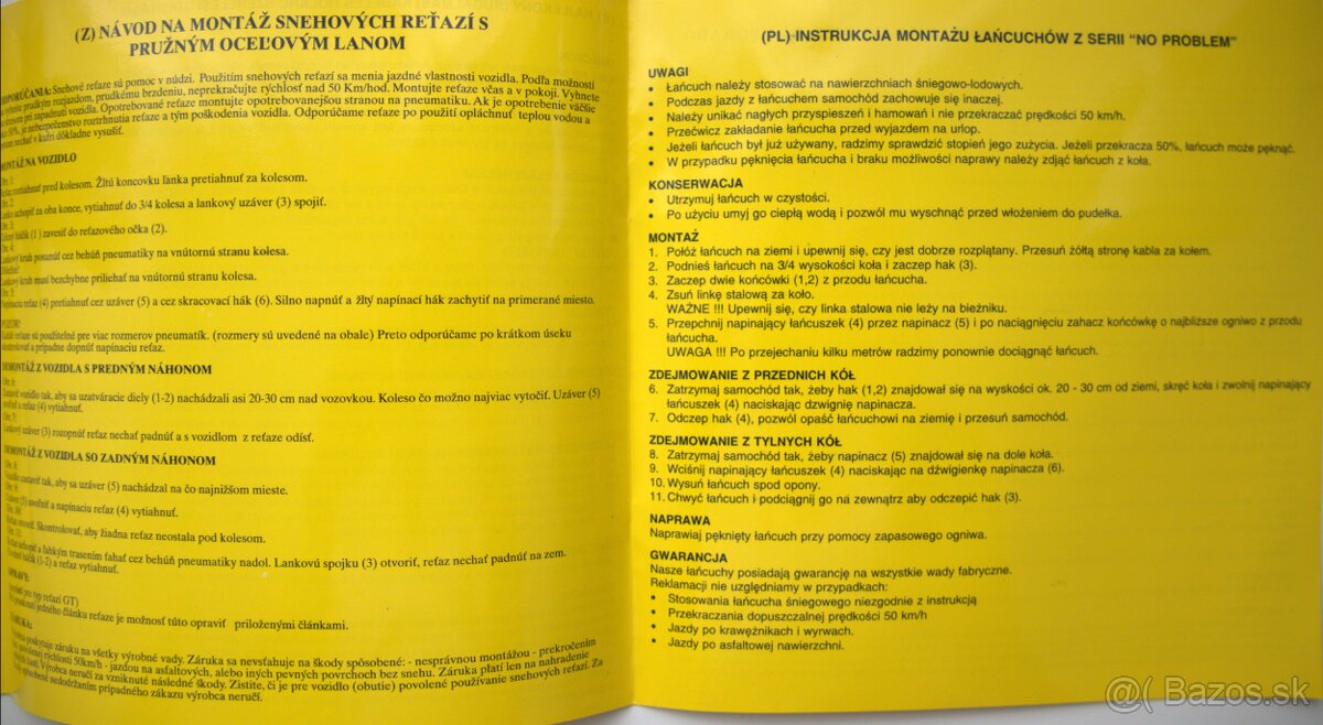 Snehové reťaze - 12