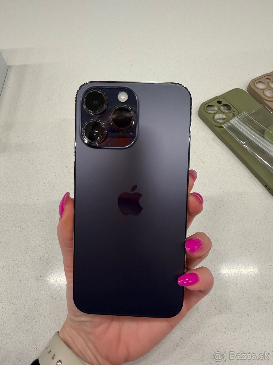 iPhone 14pro Max 128GB deep purple - 12
