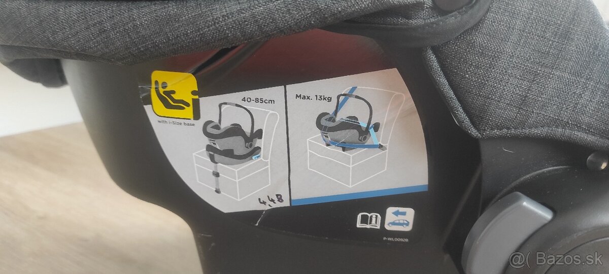 Predám vajíčko - autosedačku JOIE i-Gemm 2 - 12