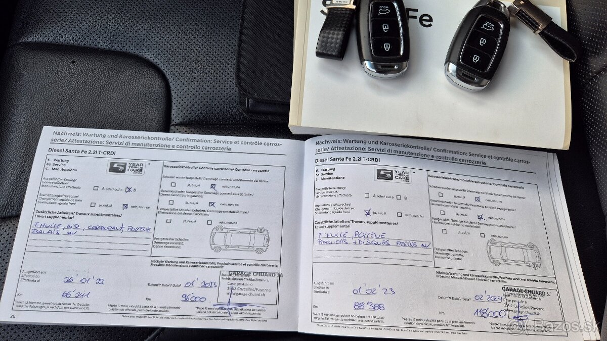 Hyundai Santa Fe 2.2 CRDi Vertex Premium 4x4 A/T 7miestné - 12