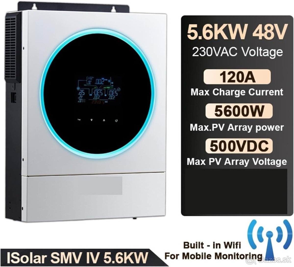 Fotovoltaicky menic EaSun 5600w - 12