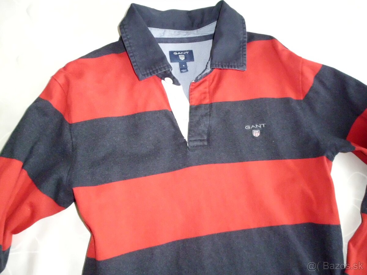 Gant pánske-chlapčenské polo tričko mikina S - 12