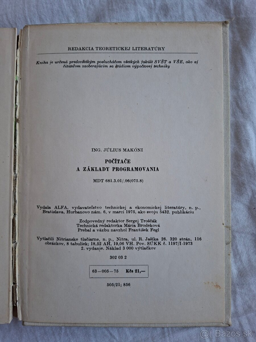 Počítače a základy programovania - Július Makoni - 12