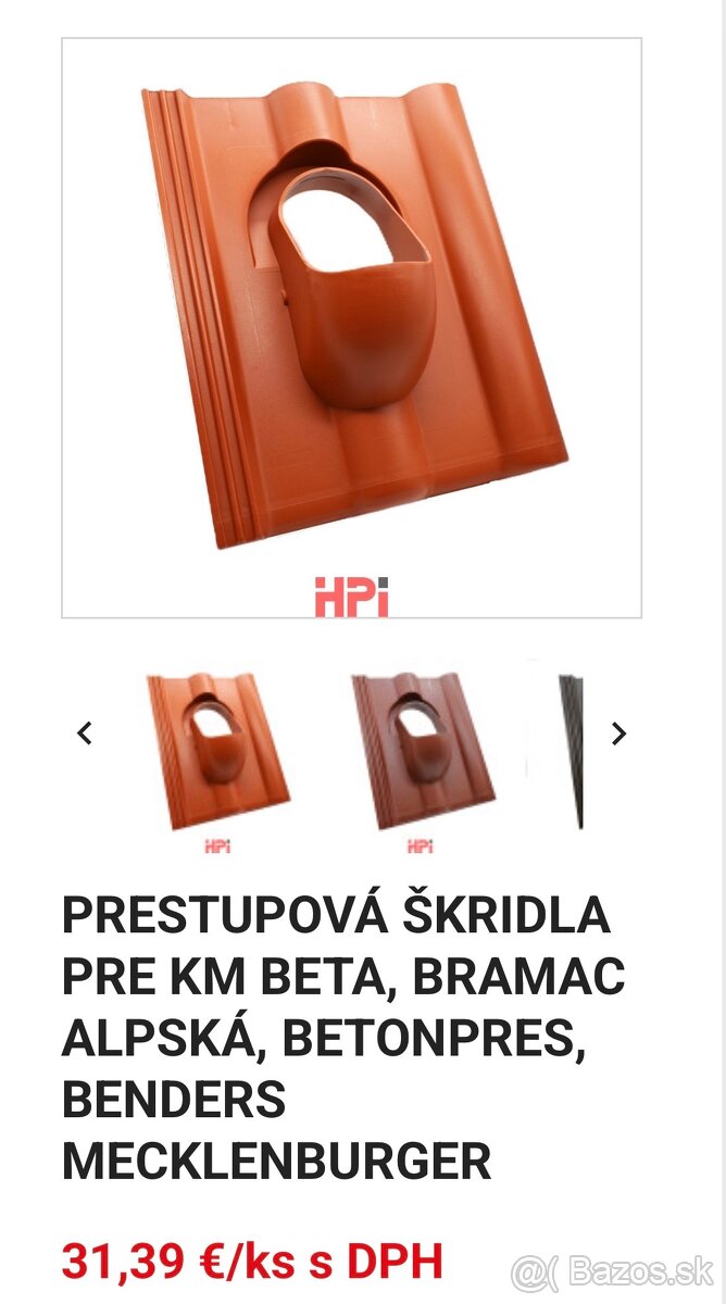 Odvetravacia hlavica - 12