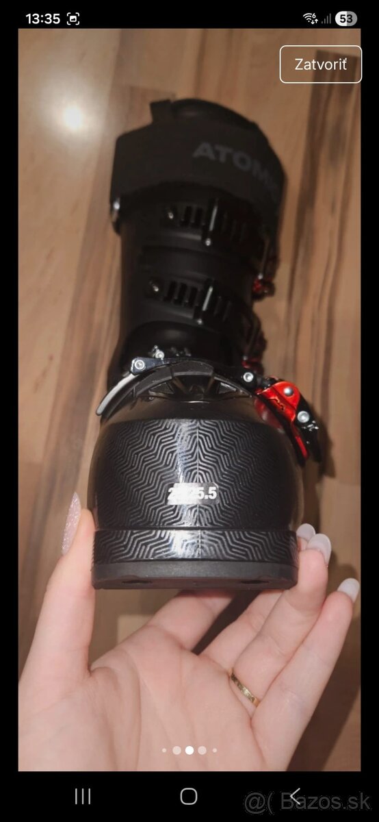 Predám lyžiarky Atomic Hawx Ultra 130S veľ.38 - 12