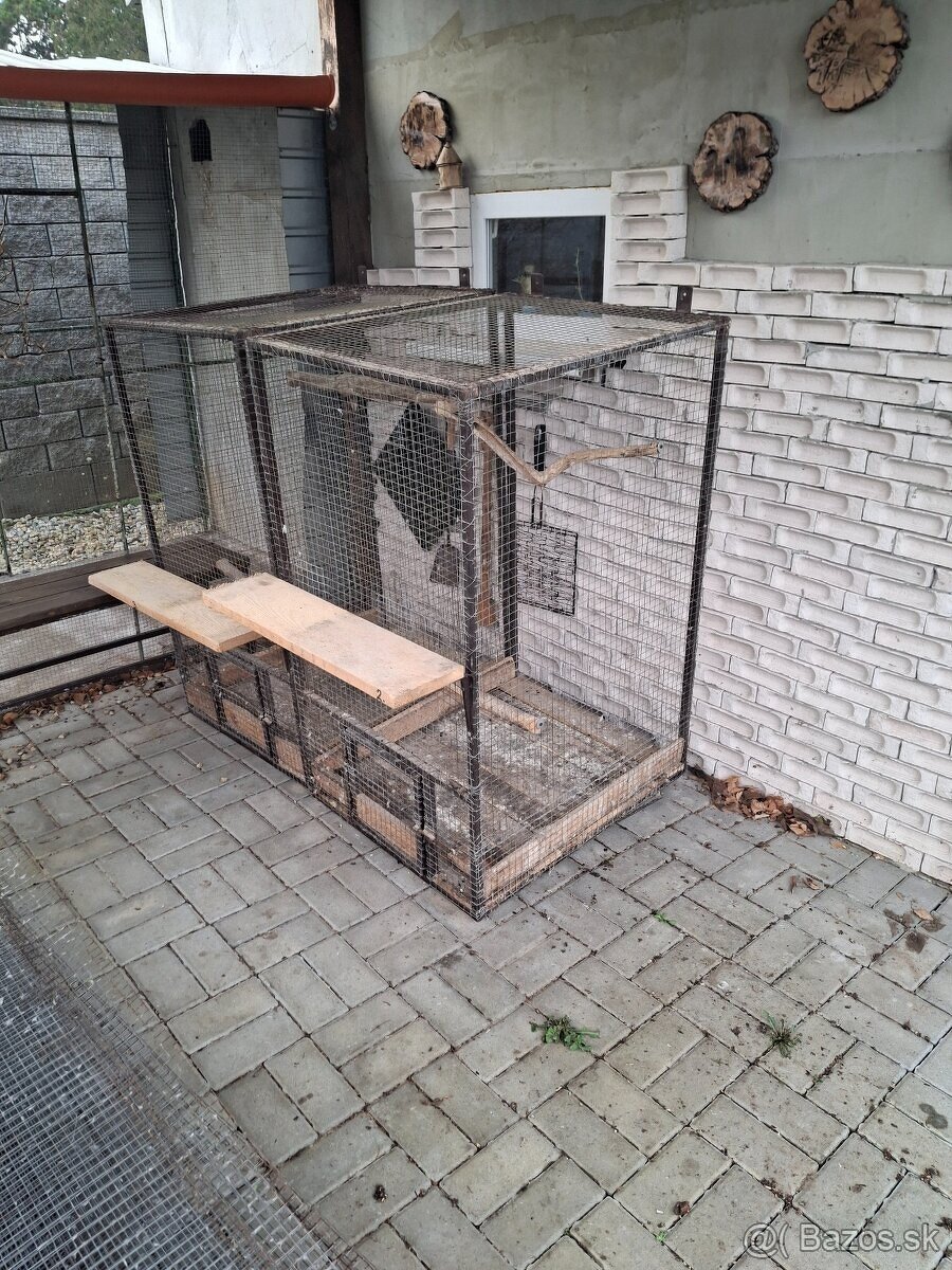 Voliery,klietky 6ks - 12