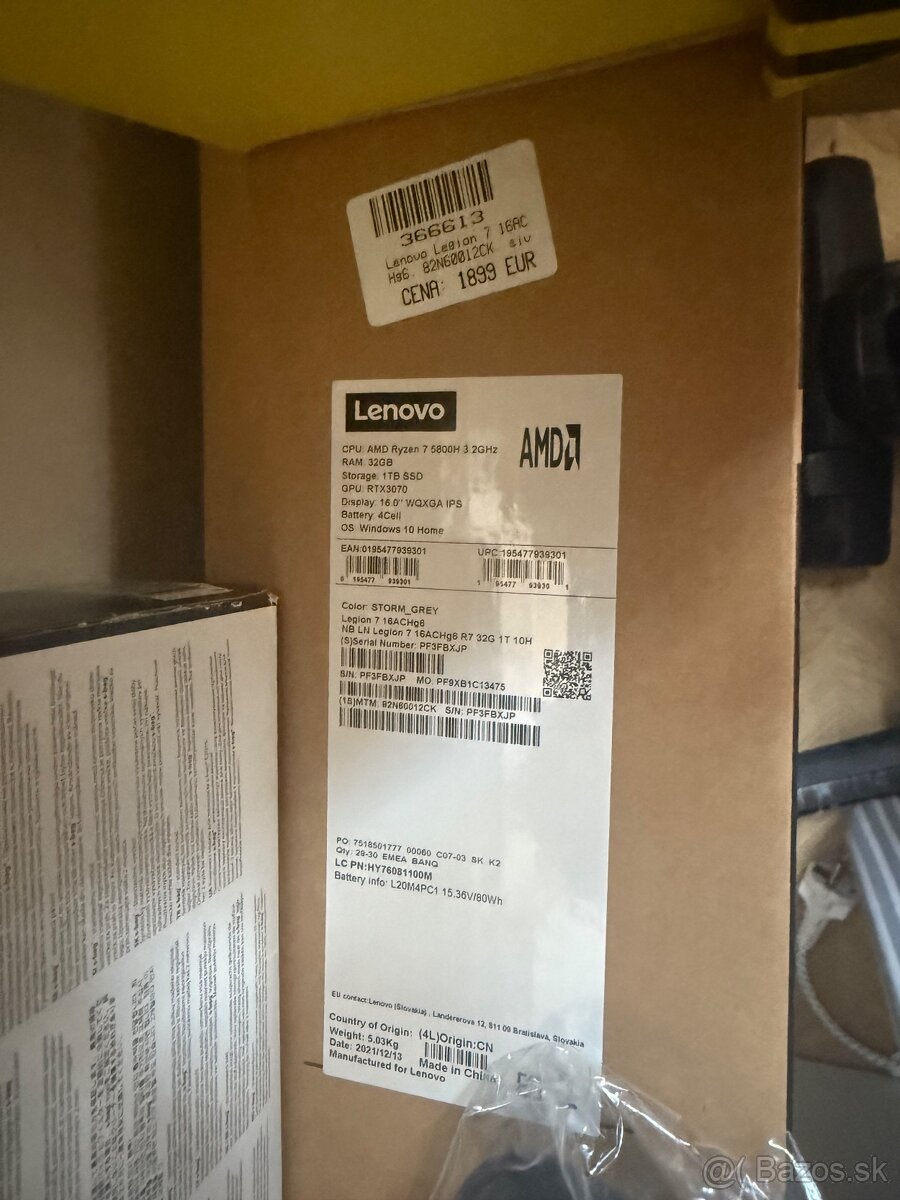 Lenovo Legion 7 16ACHg6 - 12