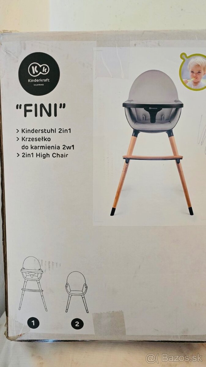 Detská jedálenská stolička Kinderkraft - 12