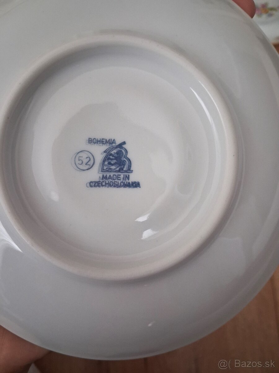Porcelánová kávová sada - šálky + podšálky - 12