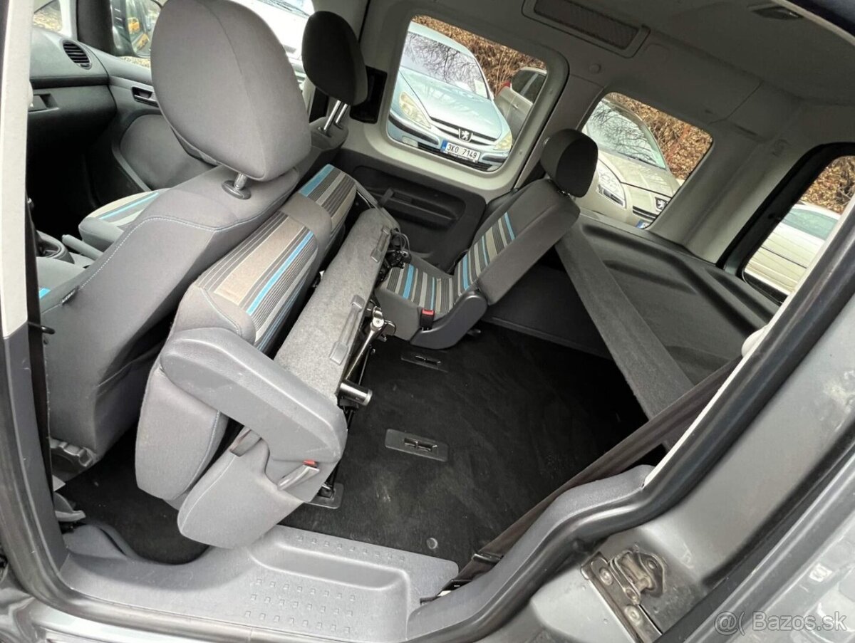 VW Caddy 1.2 TSI 77 kW 2x šoupačky 2011 klima serviska - 12
