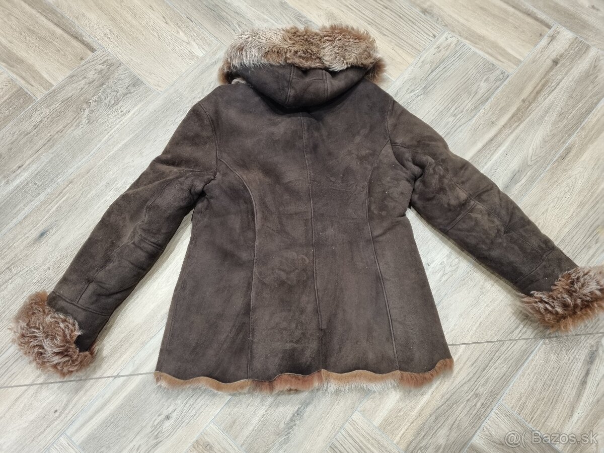 Dámsky kožuch, pravá kožušina - Znížená cena - 12