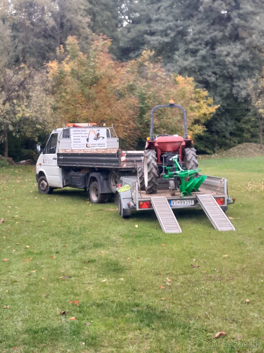 Vykopove prace minibagrom 2t - 12