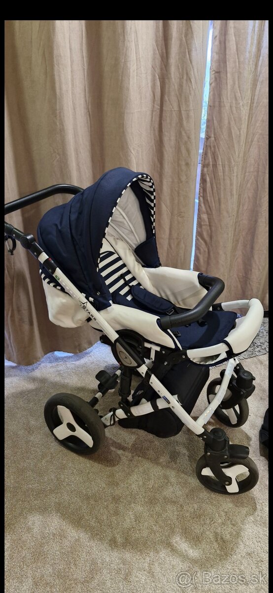 Predám kočík 3kombinácia značky Dada paradiso star - 12