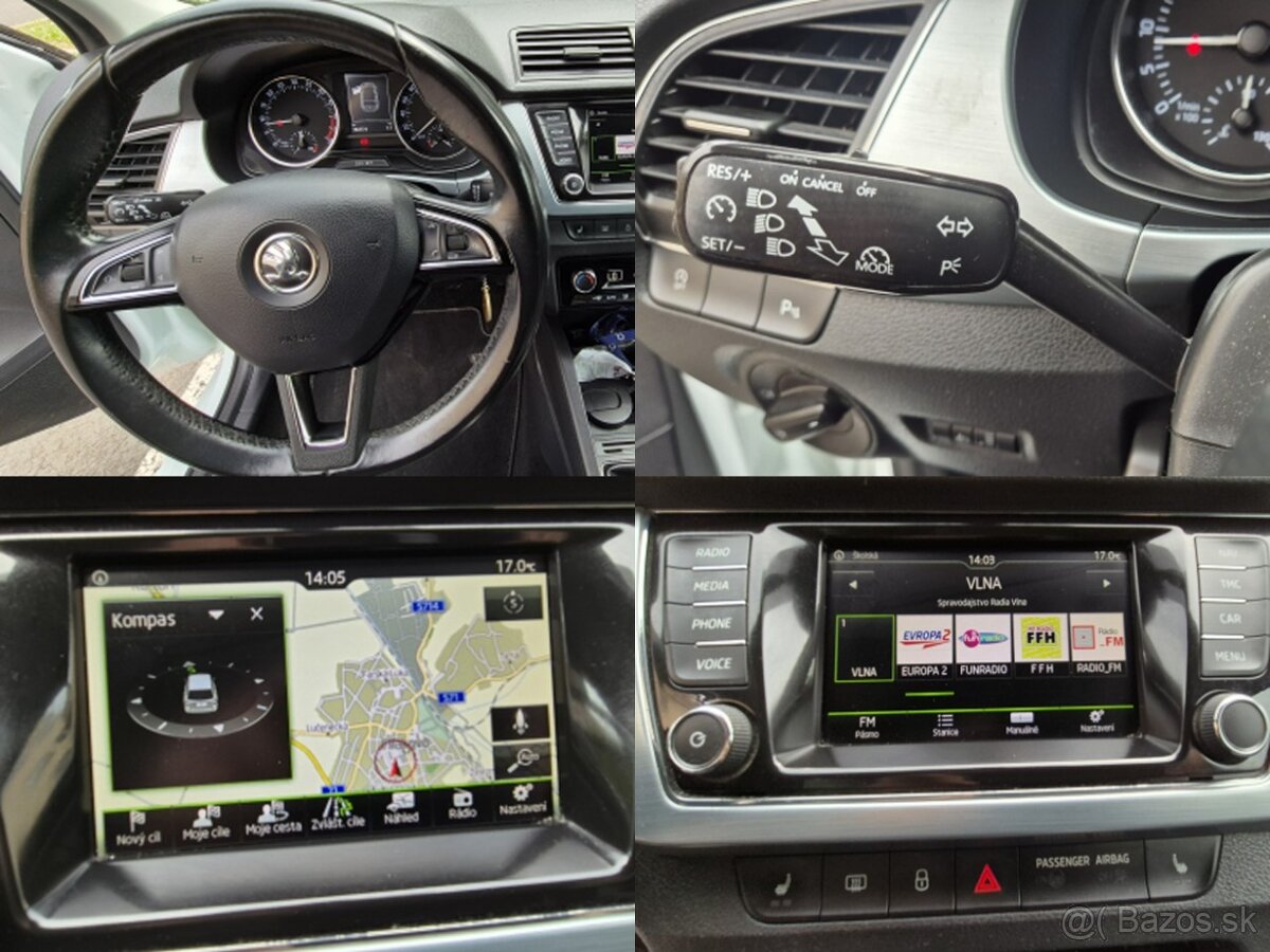 Škoda Fabia Combi III 1.4 TDI, r. 2016. Navi,Tempomat, Klíma - 12