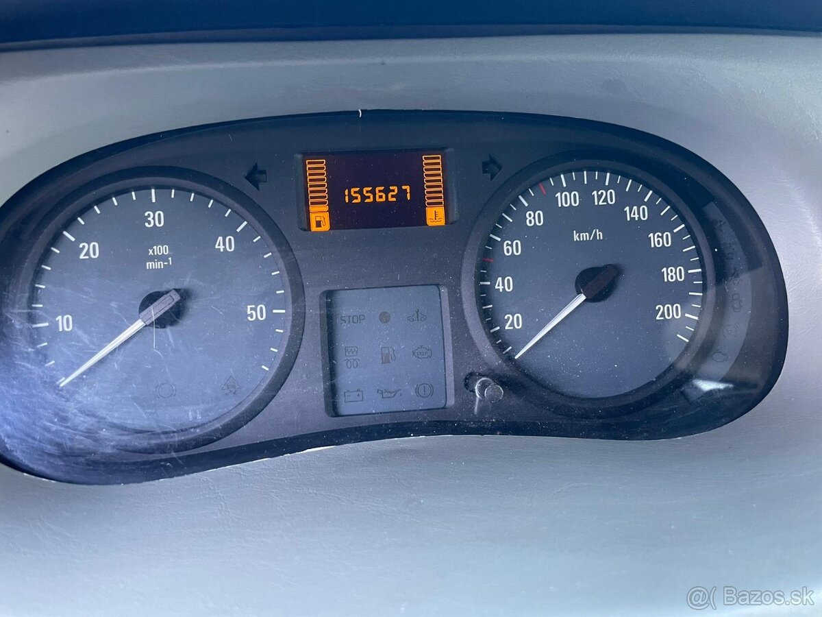 Opel Vivaro 2.0D 84kw, r.2008, 5míst, klima, automat - 12
