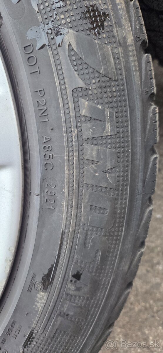 Predám zimný komplet na audi. - 12