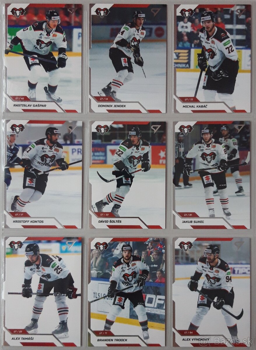 Hokejové kartičky TIPOS EXTRALIGA 2024/2025 HC 05 B.BYSTRICA - 12