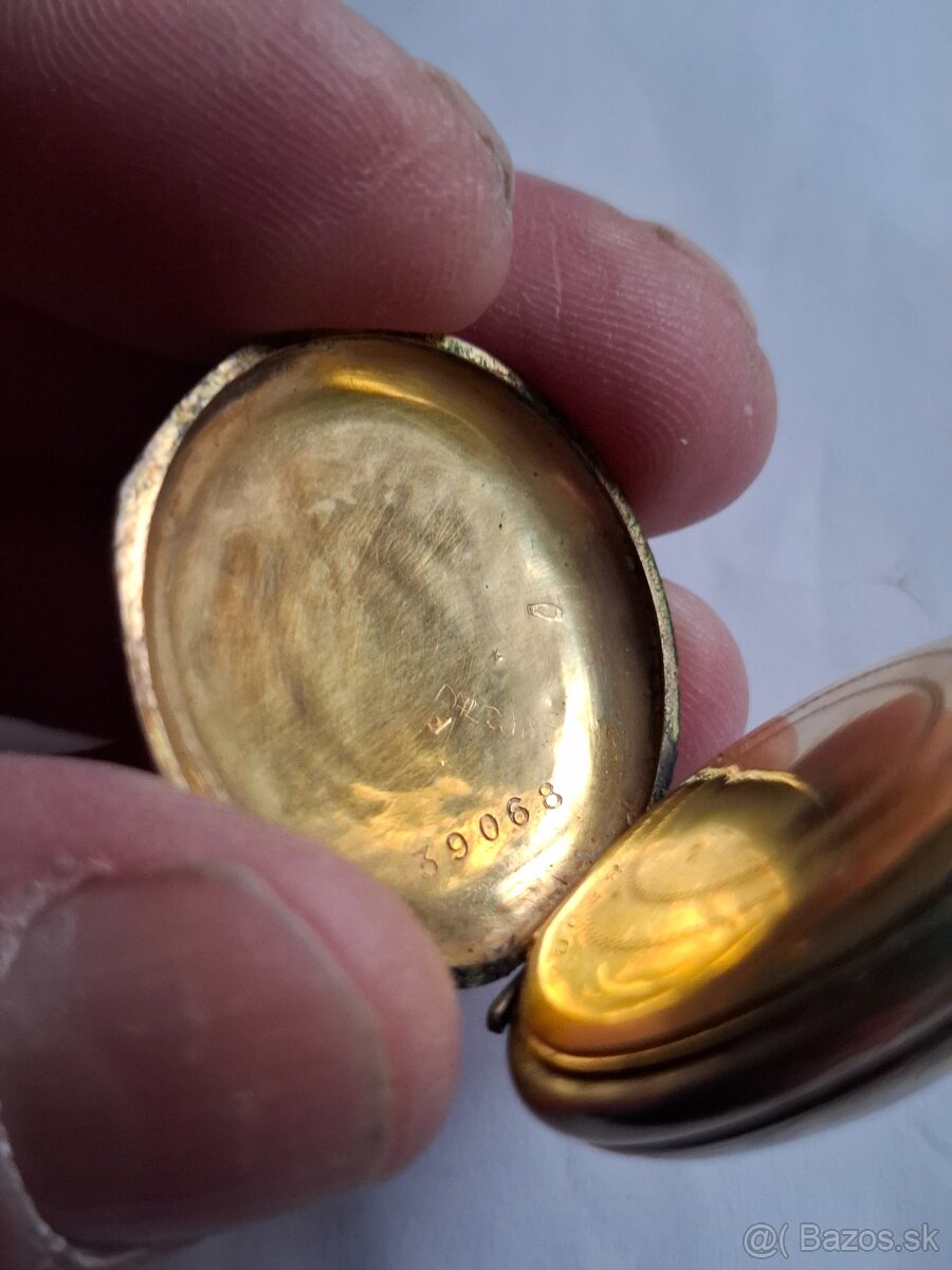 Vreckové hodinky 2 strieborné - 12