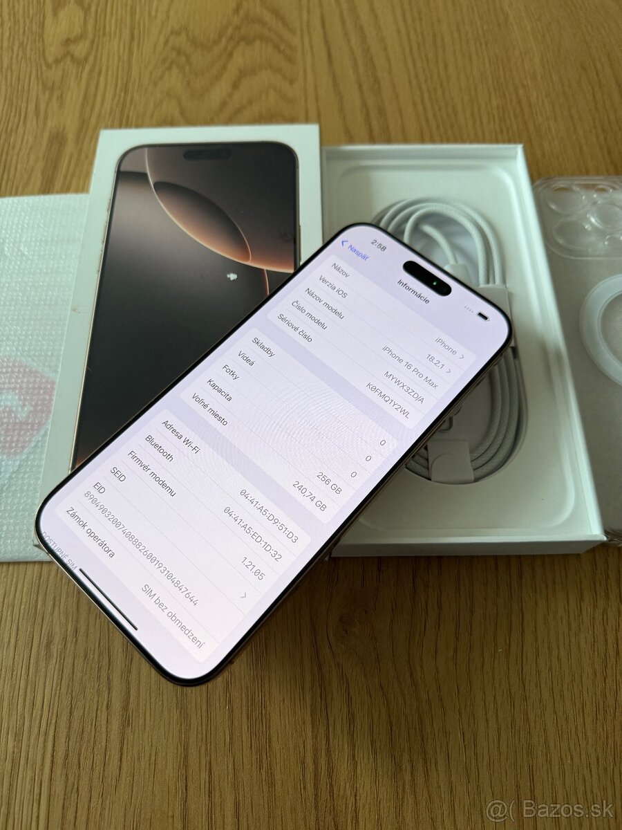 iPhone 16 Pro Max 256 gb Desert Titanium v záruke - 12