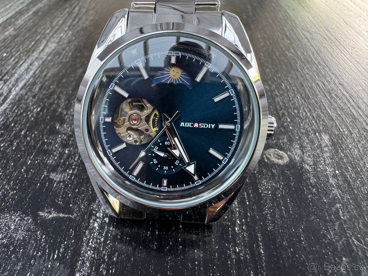 Automatické hodinky SEWORY open heart - 12