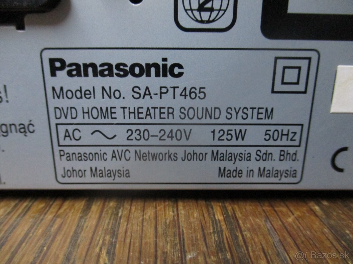 PANASONIC SA-PT465 domace kino - 12