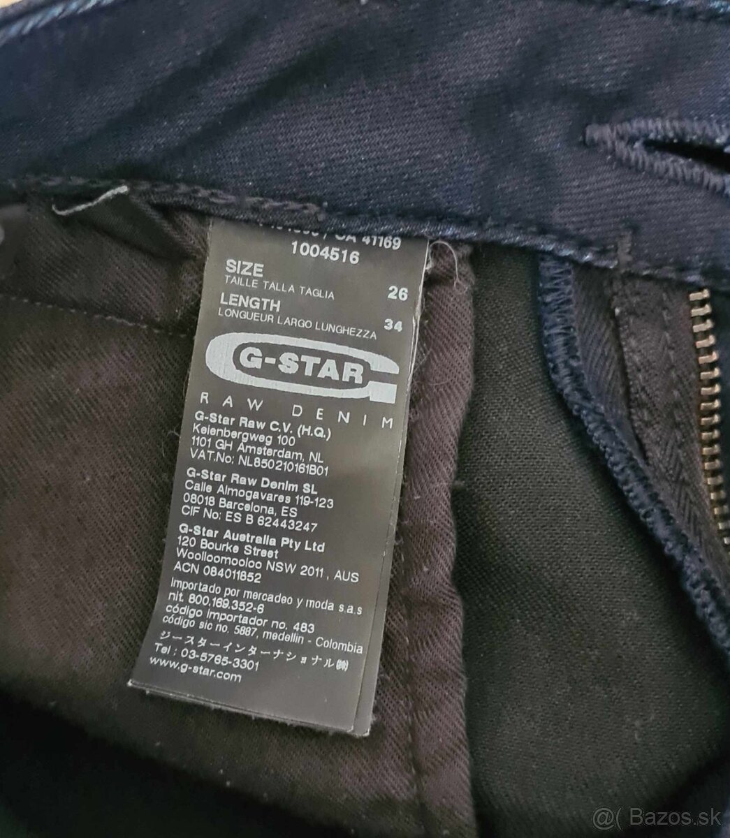 Nohavice, rifle Dsquared2,Maison Scoth, Holister, G-star Raw - 12