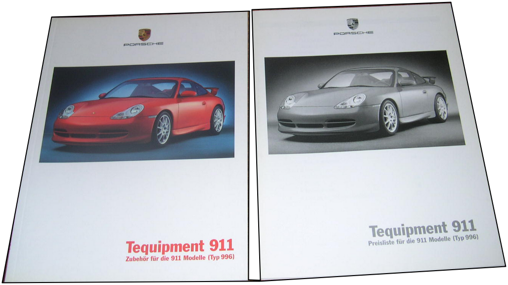 Prospekty katalogy knihy Porsche Carrera 911 Turbo Cayenne - 12