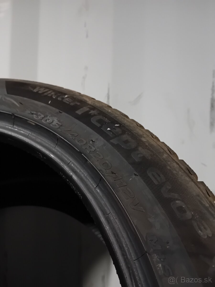 2x zimné pneu Hankook 305/40R20 - 12