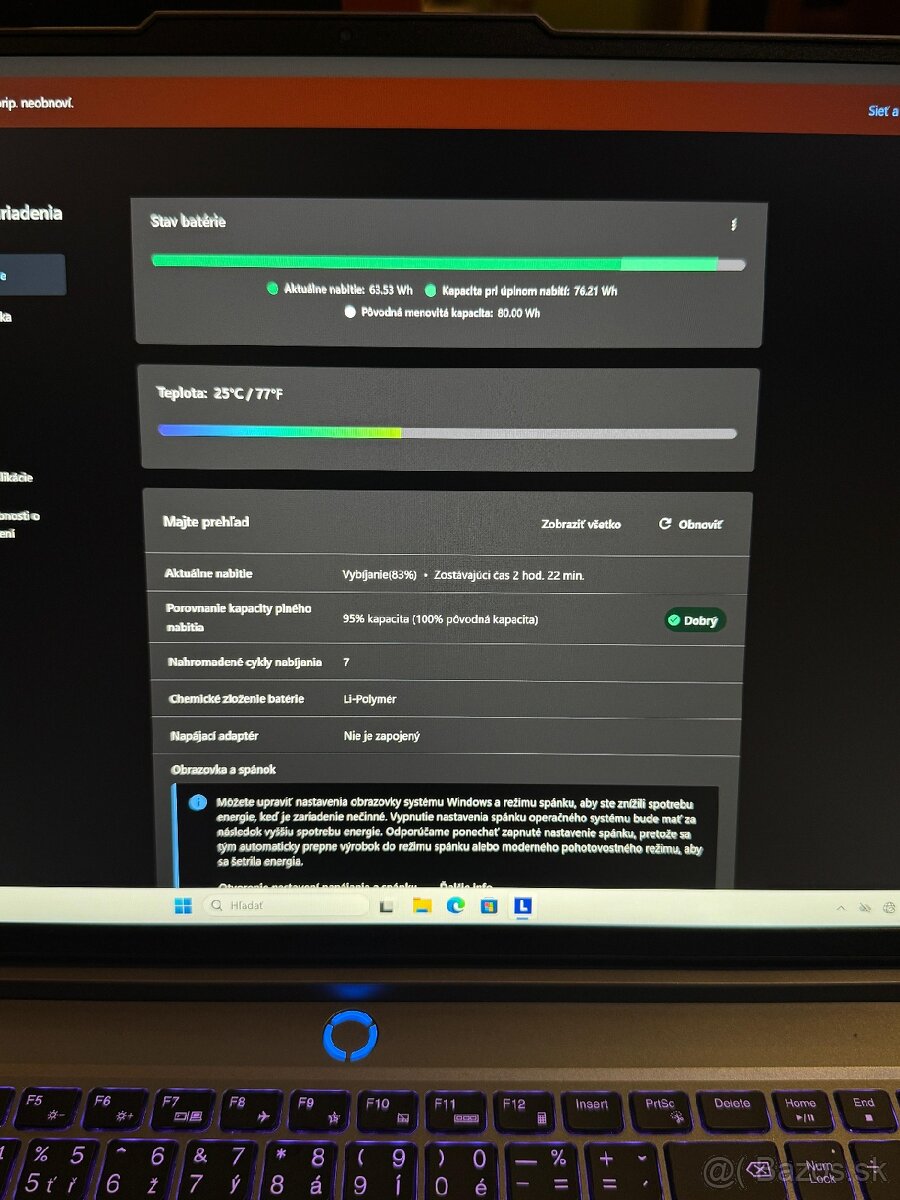 Lenovo Legion 5 – i9-14900HX, RTX 4070, záruka - 12