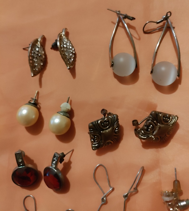 retro náušnice - 12