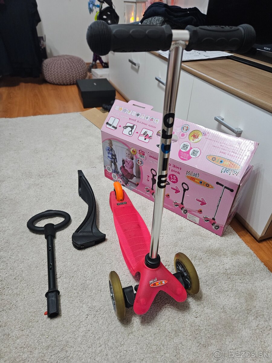 Micro mini 3v1 kolobežka - 12