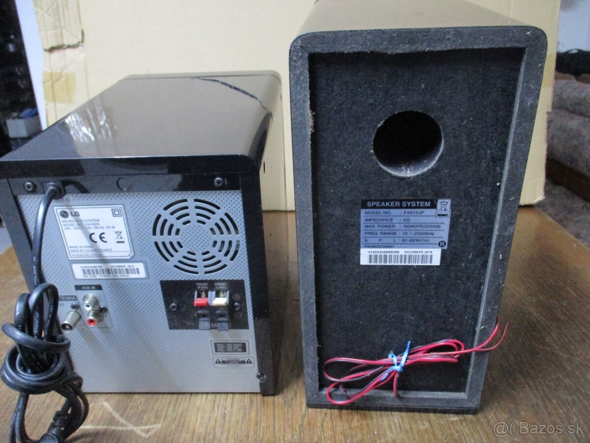 LG FA 162N micro hifi system - 12