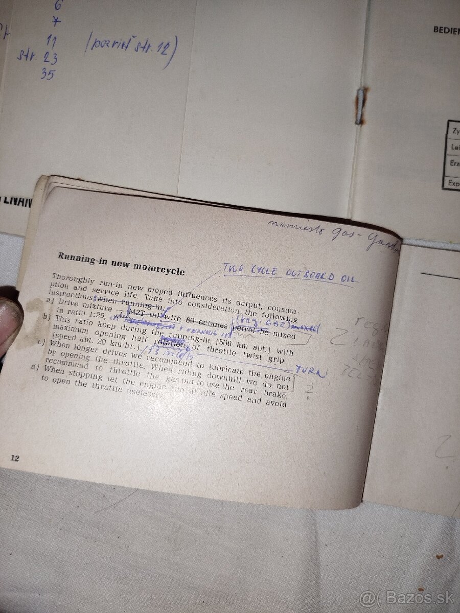 Jawa ,Vzacne - navod - 12