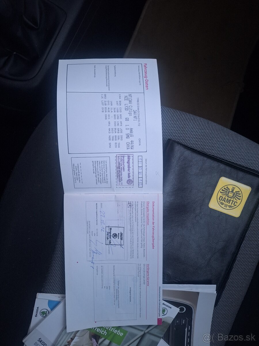 ŠKODA CITIGO BENZÍN ROK 2012 KLÍMA - 12