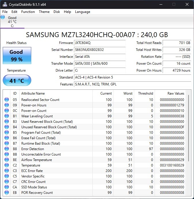 Acer ES1-311-C1FH /Intel Celeron N2840/4GB RAM/HD/240GB SSD - 12