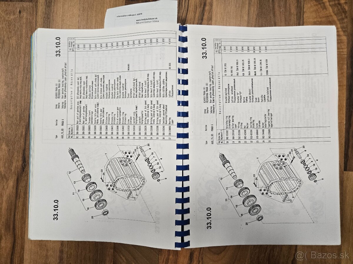 Katalogy náhradných dielov TATRA - AVIA - 12