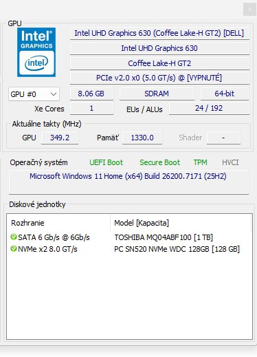 Dell G3 15-3579 – herný notebook - 12