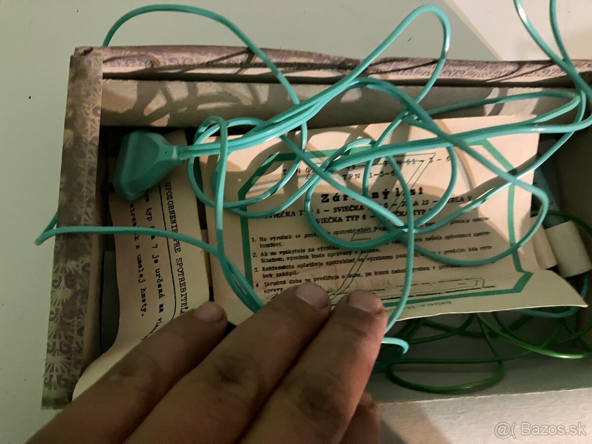 Predám svetielka zlatokov Vianocne svetielka - 12