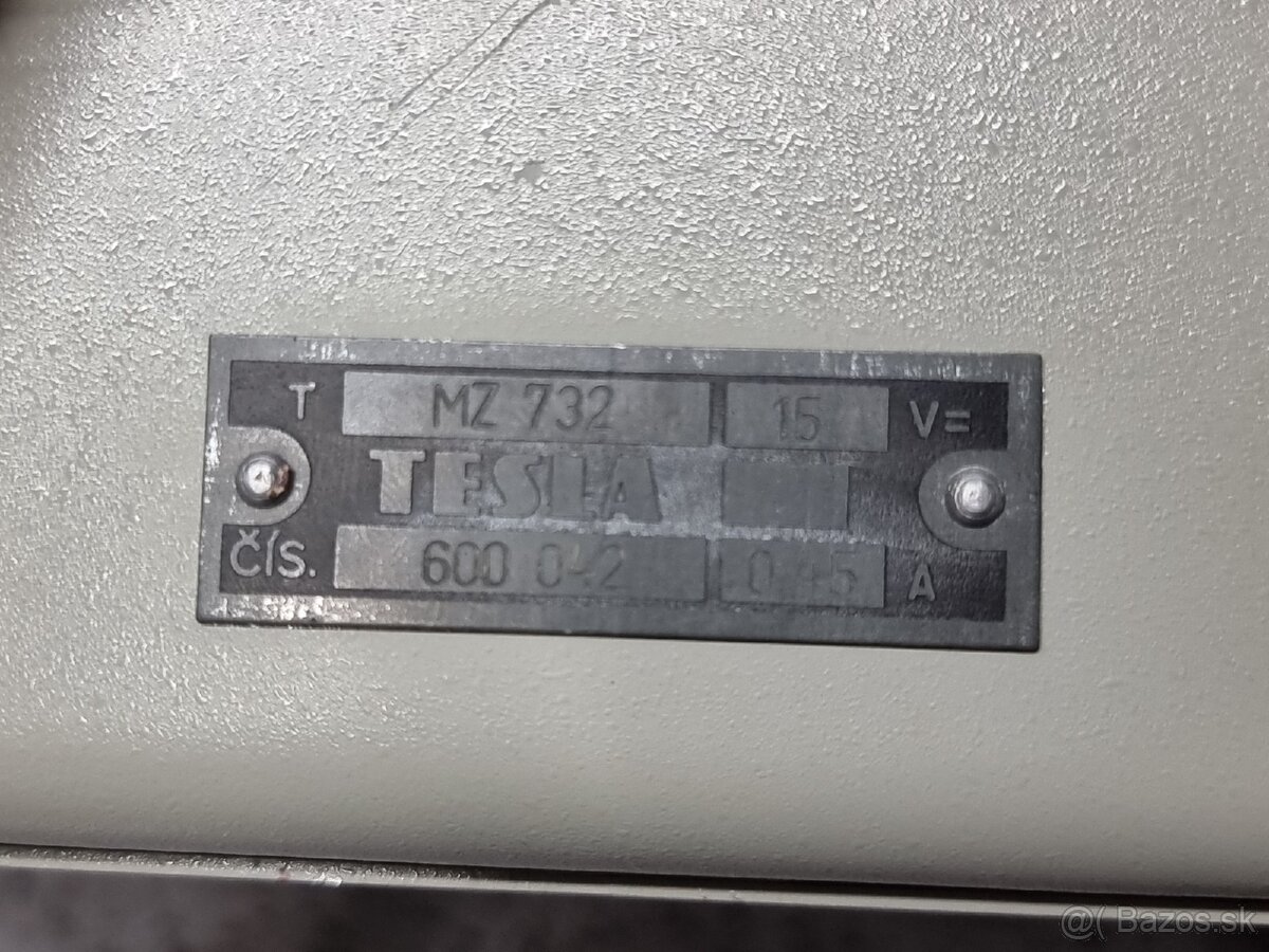 TESLA 》KONTROLNÝ PRIJÍMAČ 》MZ 732 - 12