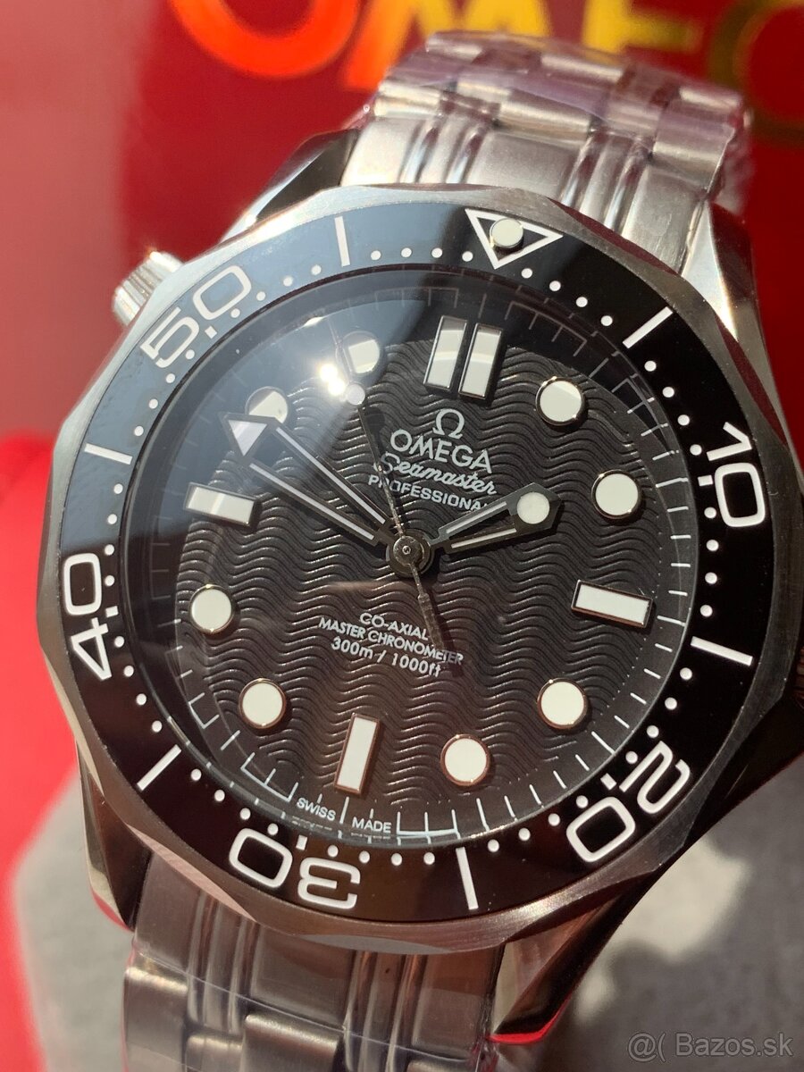 Omega Seamaster Diver, Nové, 42mm, Čierne - 12