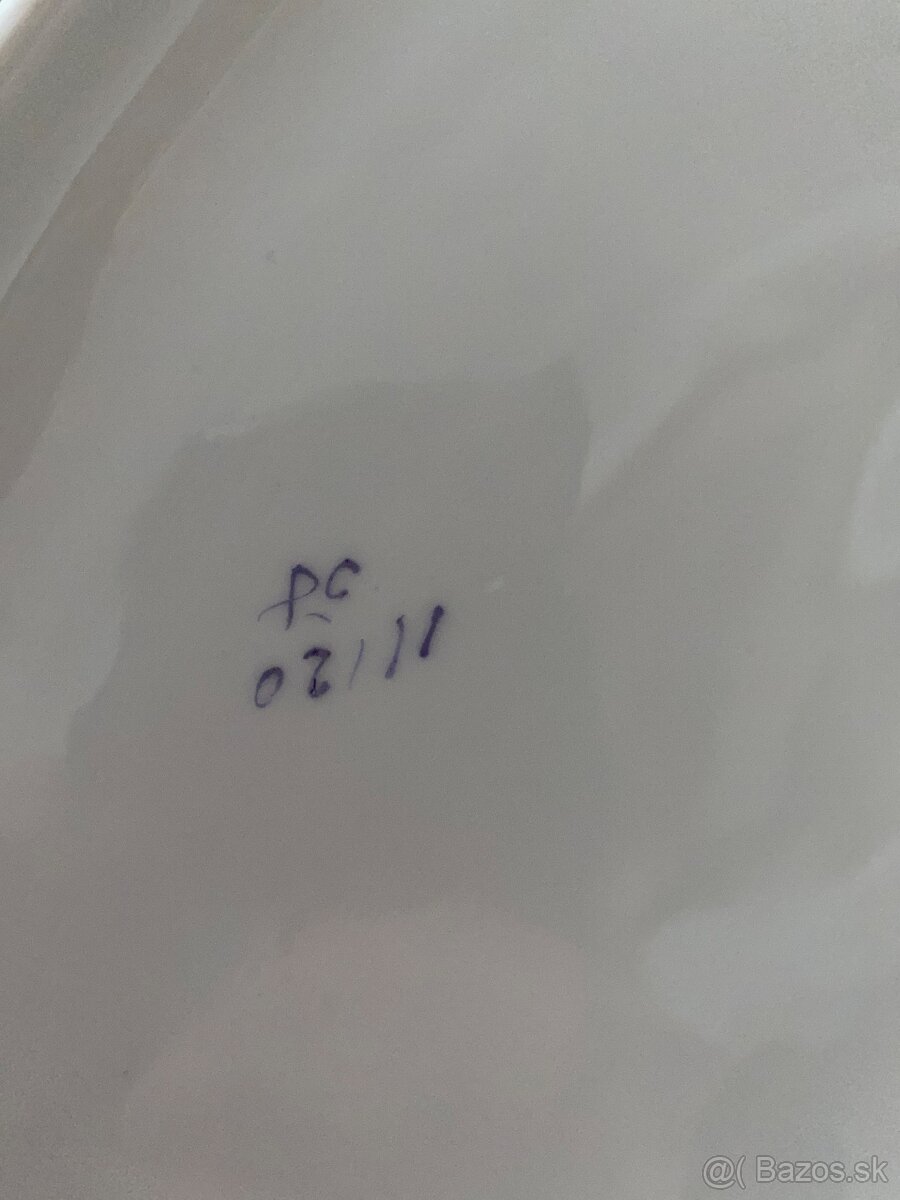 Starý porcelán – polievková misa (Carlsbad / Altrohlau, cca - 12