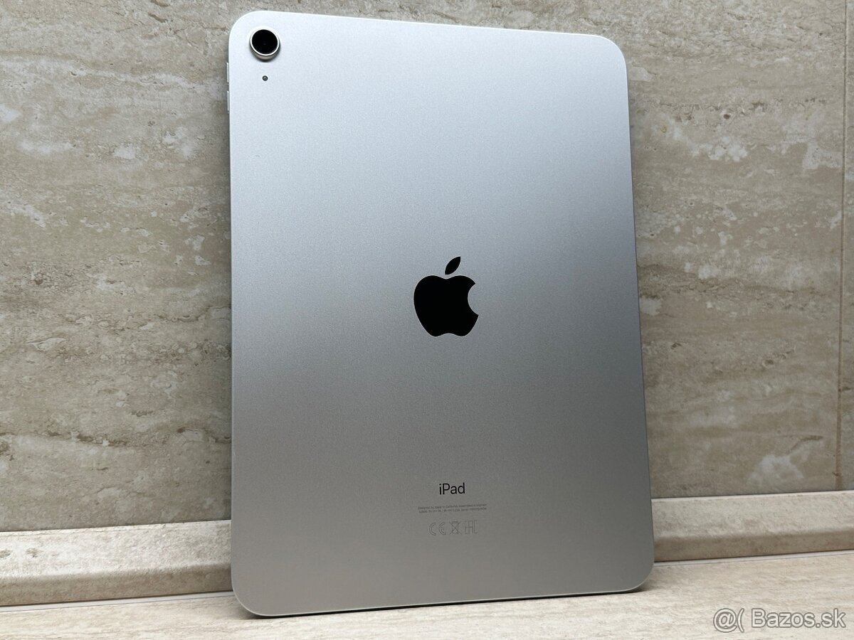 Apple iPad 10.9 (2022) 64GB Wi-Fi Silver, 100%, 0 cyklov - 12