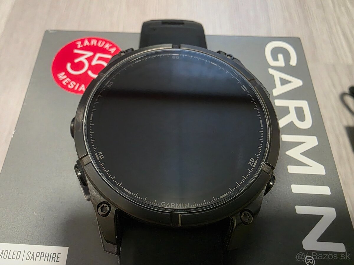 Garmin fenix 8 47mm AMOLED Sapphire Carbon Gray DLC Titanium - 12