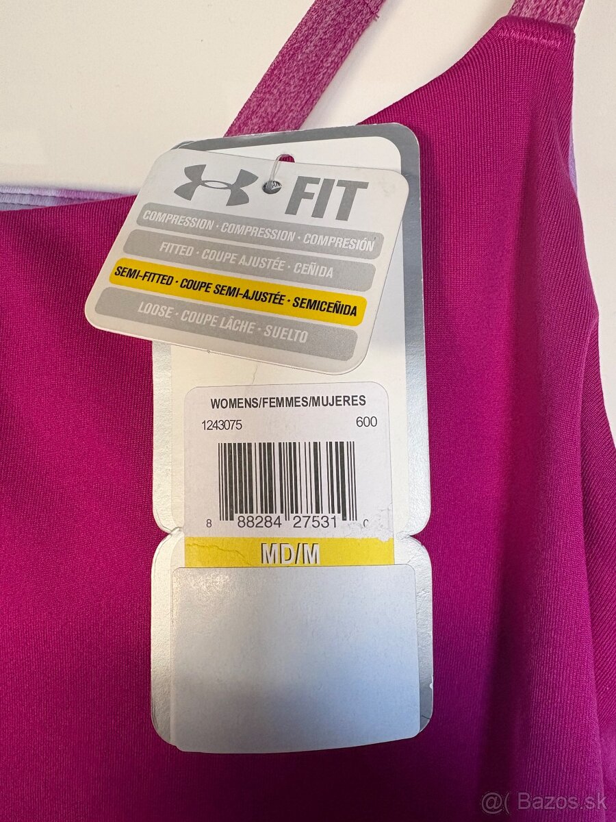Dámsky športový top - tielko, UNDER ARMOUR, Veľkosť M - 12