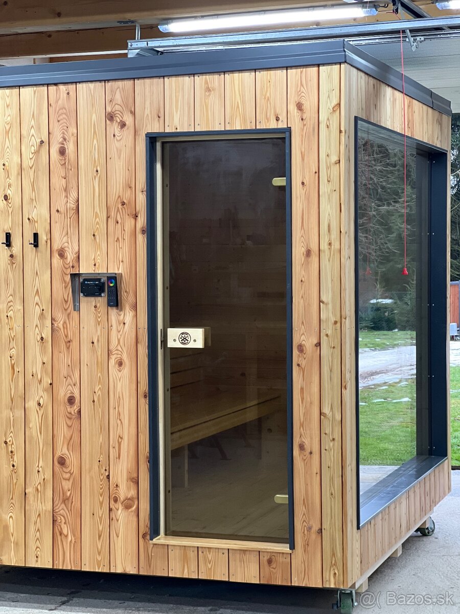 Venkovní finská sauna - 12