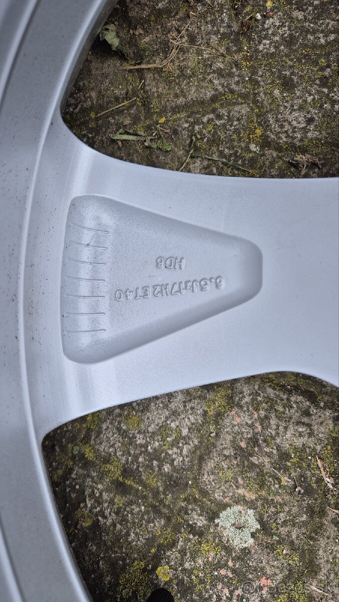 Predam alu disky origo.Škoda 5x100 R17 a zimne pneu. - 12