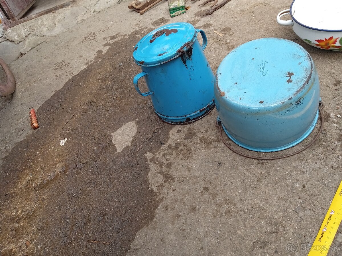 Smalt nádoby a veci na chalupu - 12