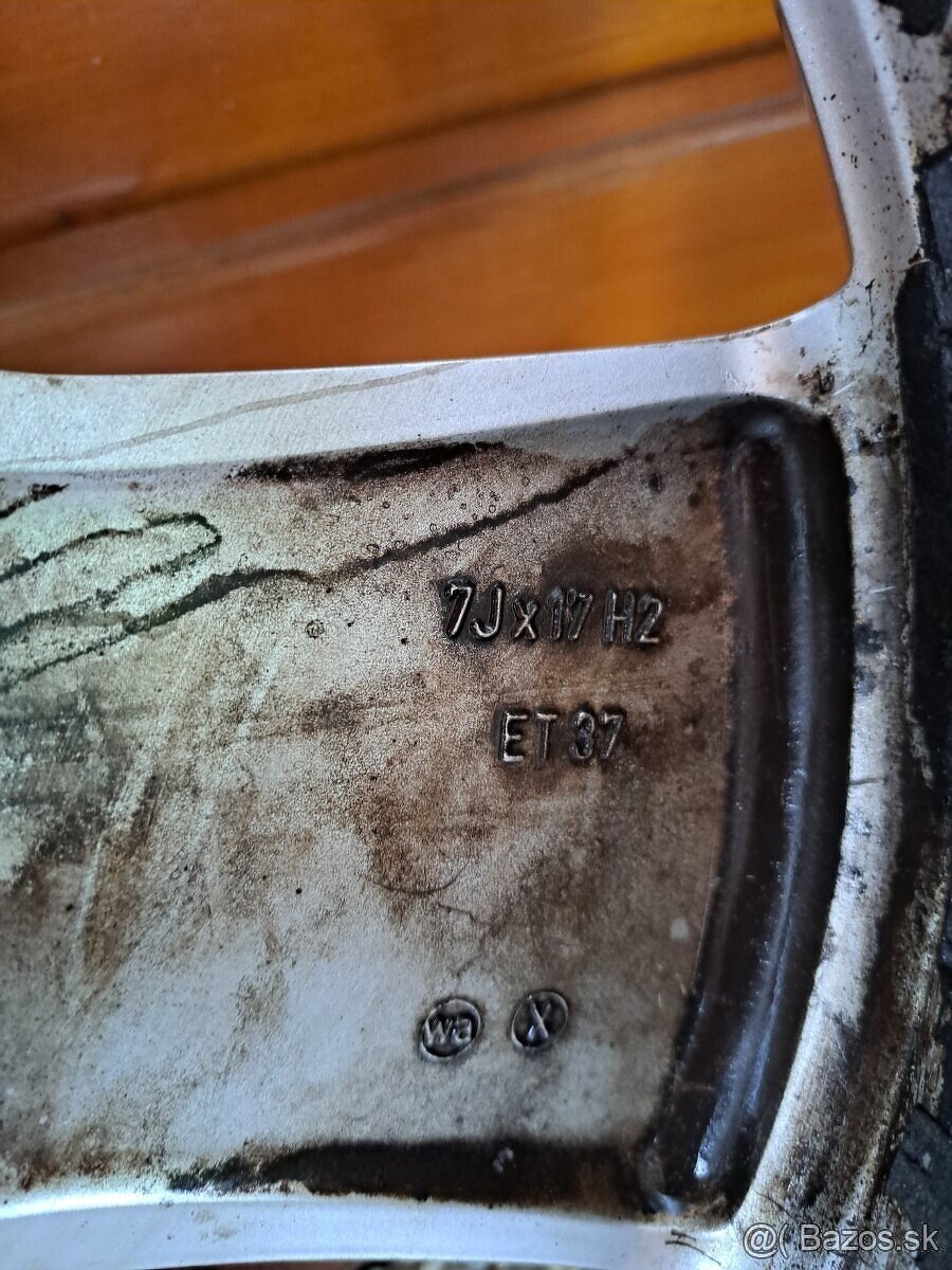 Hliníkové disky 5x112 R17 / škoda,seat,VW,audi... - 12