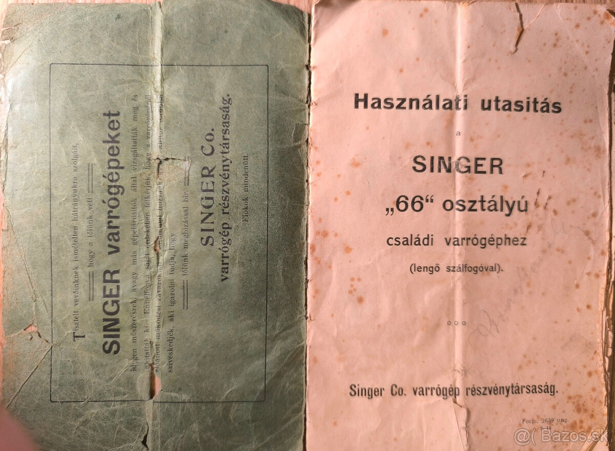 SINGER - šijací stroj - 12