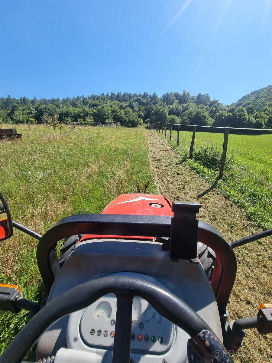 Práce s malotraktorom , kosenie , mulčovanie - 12